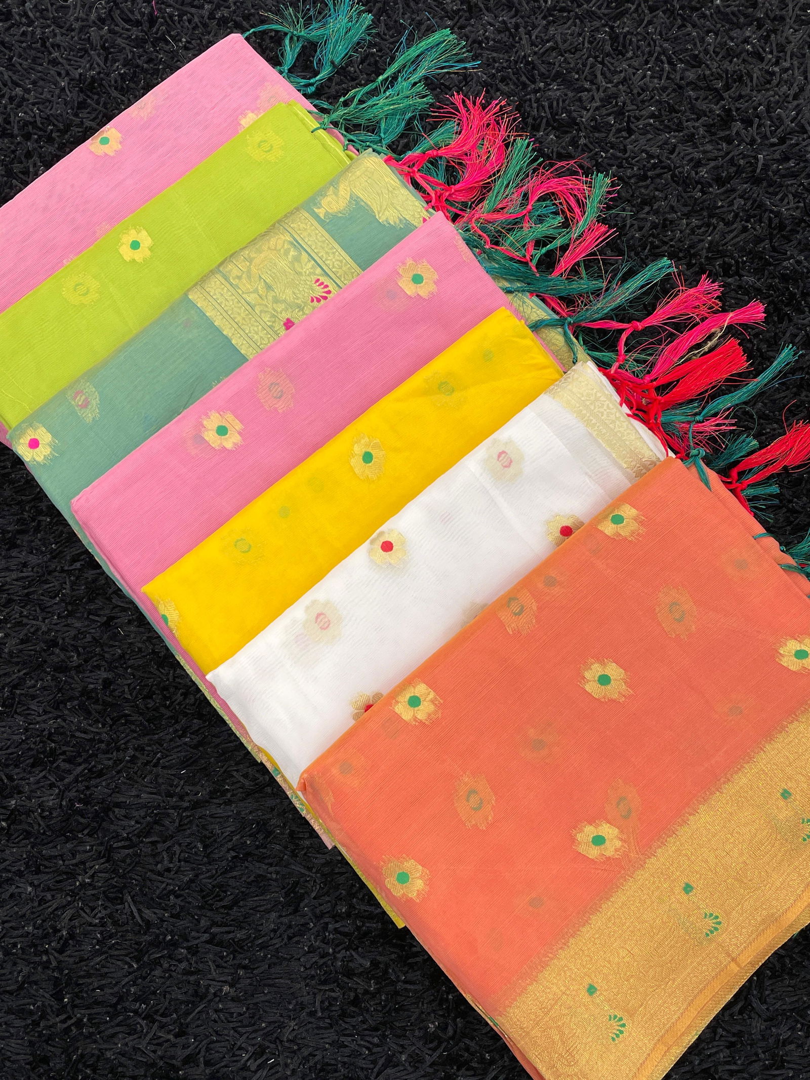 Roopkala Organza 3M Designer Organza Silk Sarees Wholesale Market In Surat
